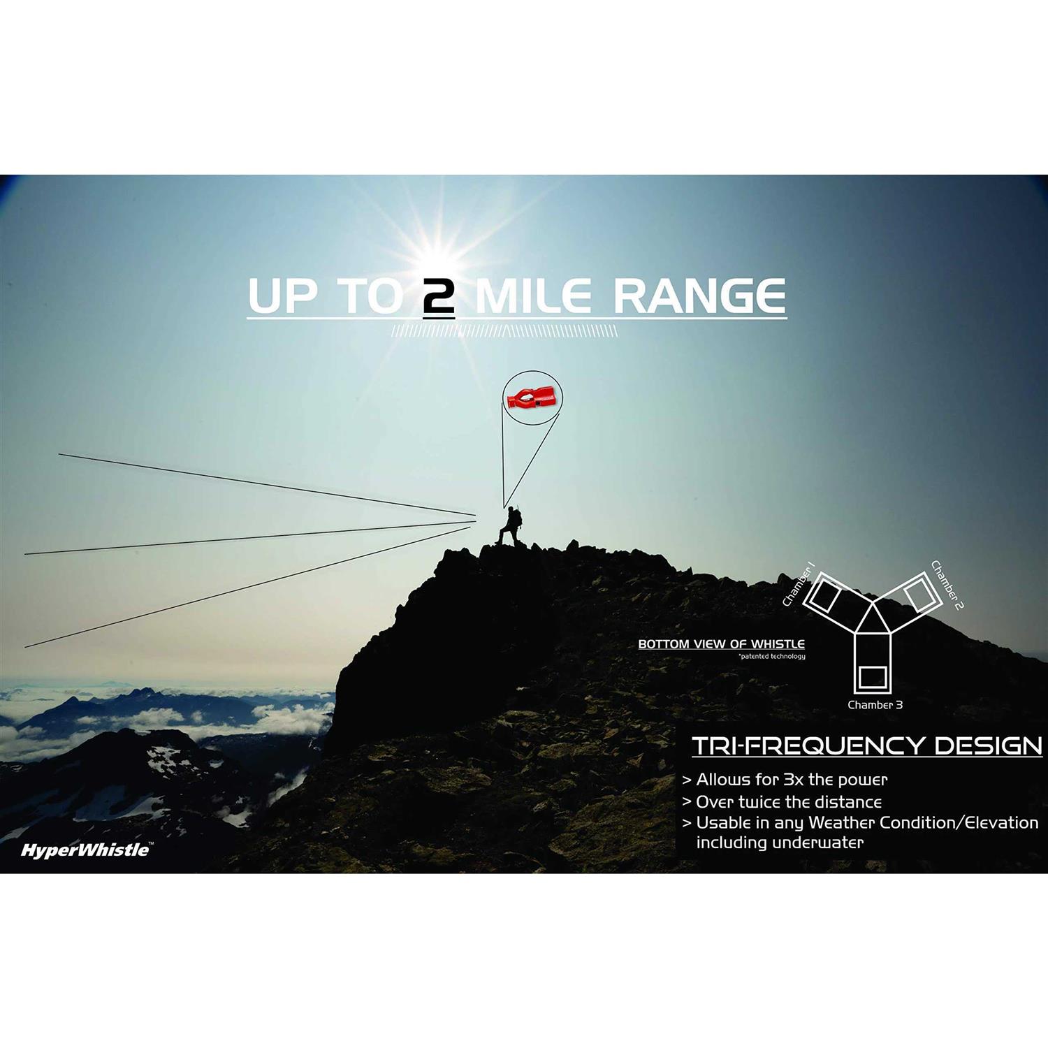 HyperWhistle The Original Worlds Loudest Whistle up to 142db Loud - Image 4