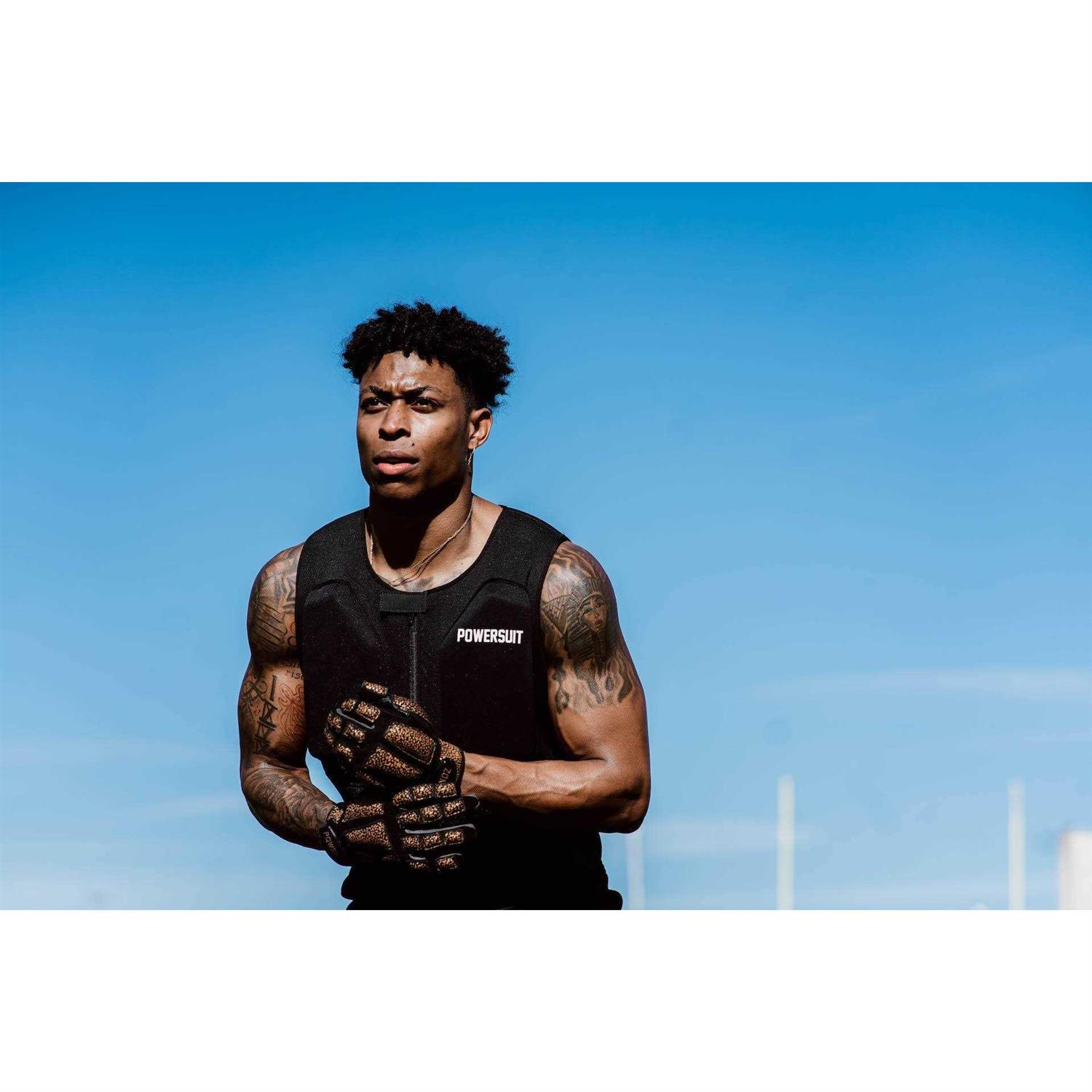 POWERHANDZ Anti Grip Weighted Training Gloves - Image 3