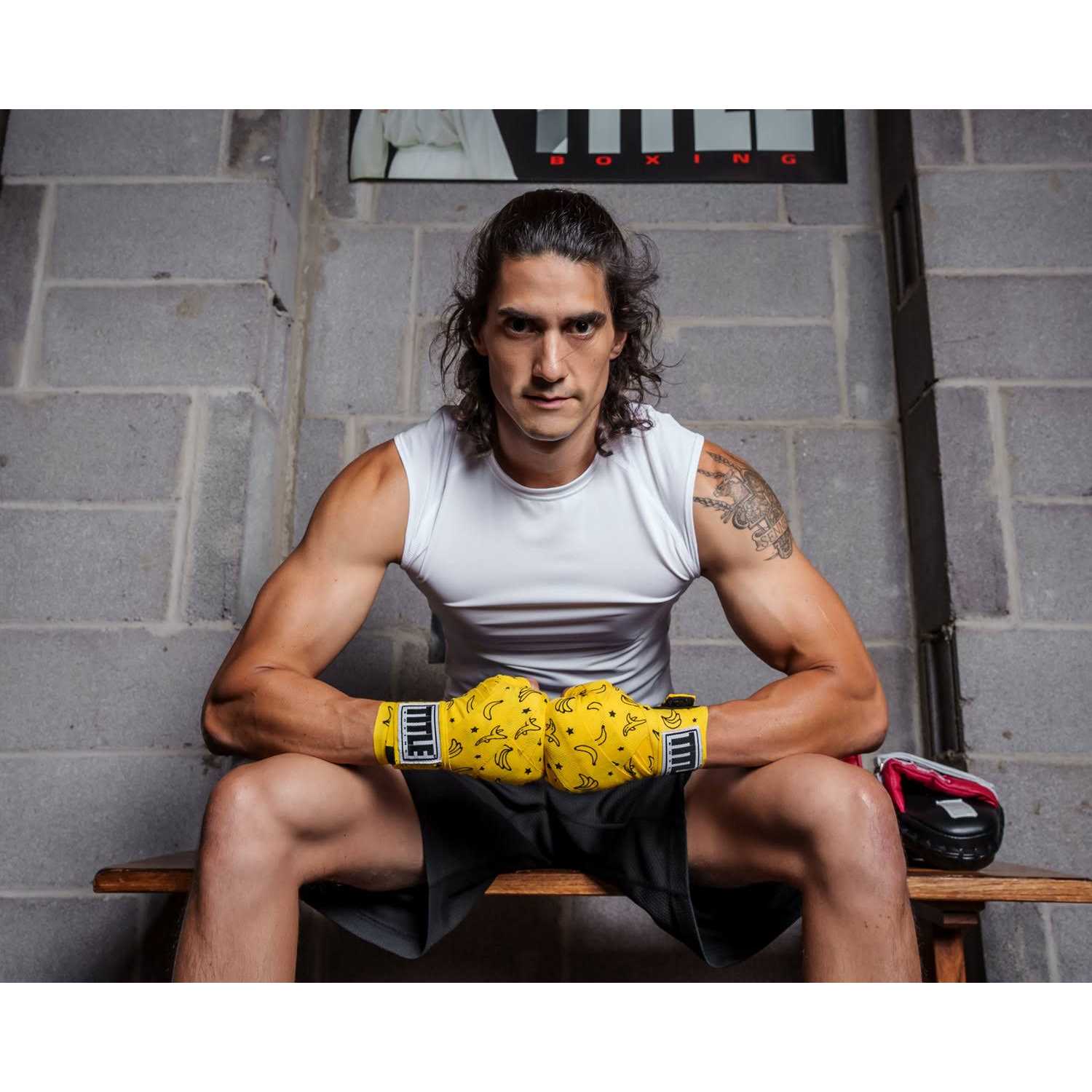 Title Boxing Print Hand Wraps 180 - Image 3