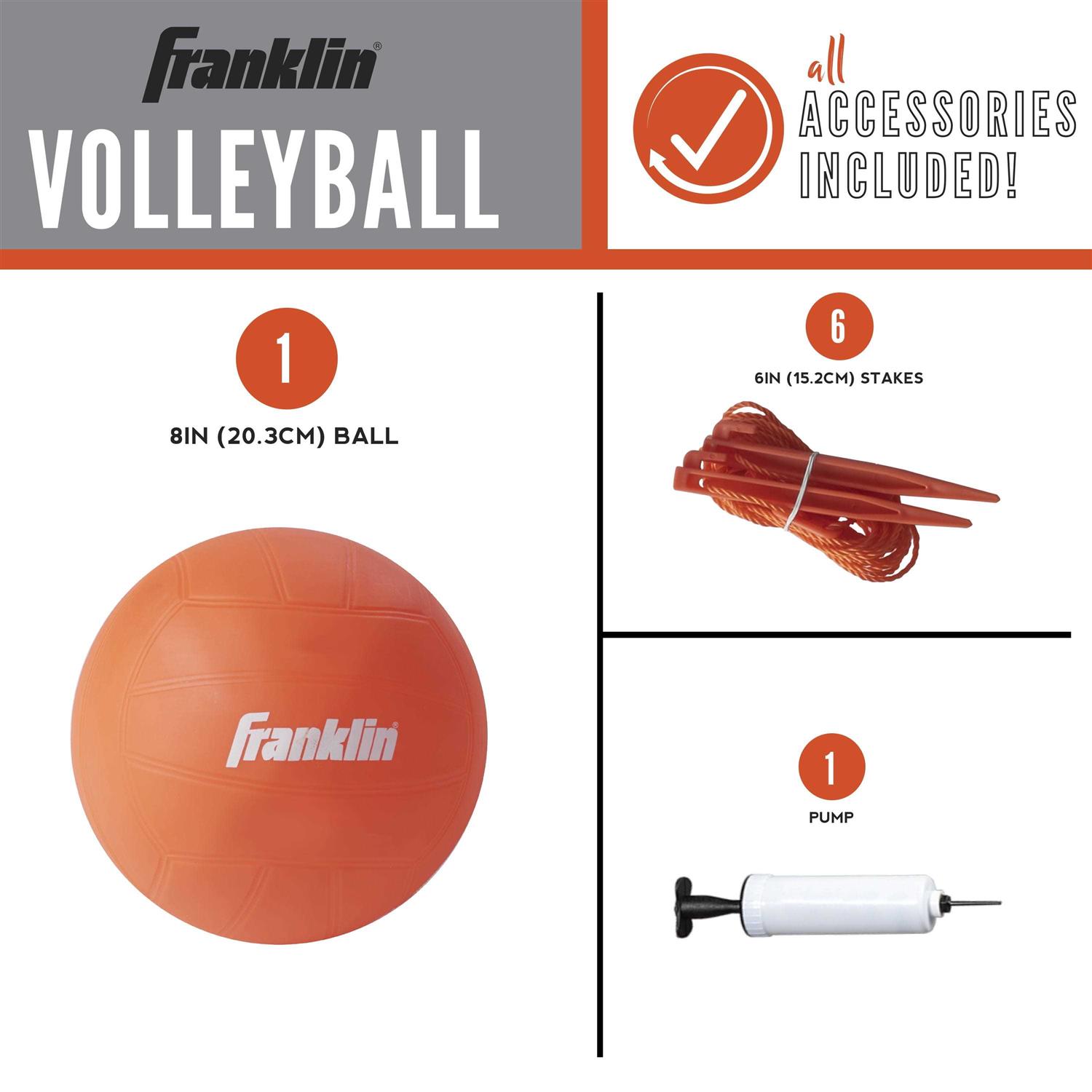 Franklin Sports Professional Volleyball Set - Image 5