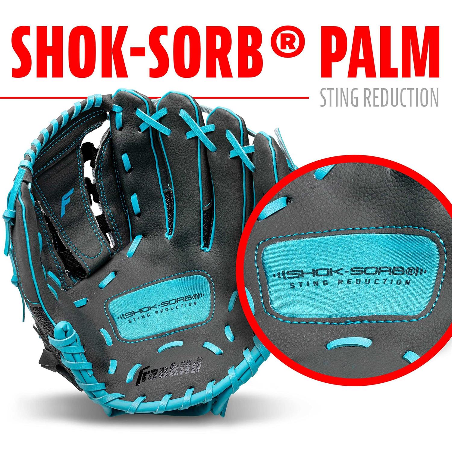 Franklin Sports 10.5 Shok Sorb Series T-Ball Glove - Image 5