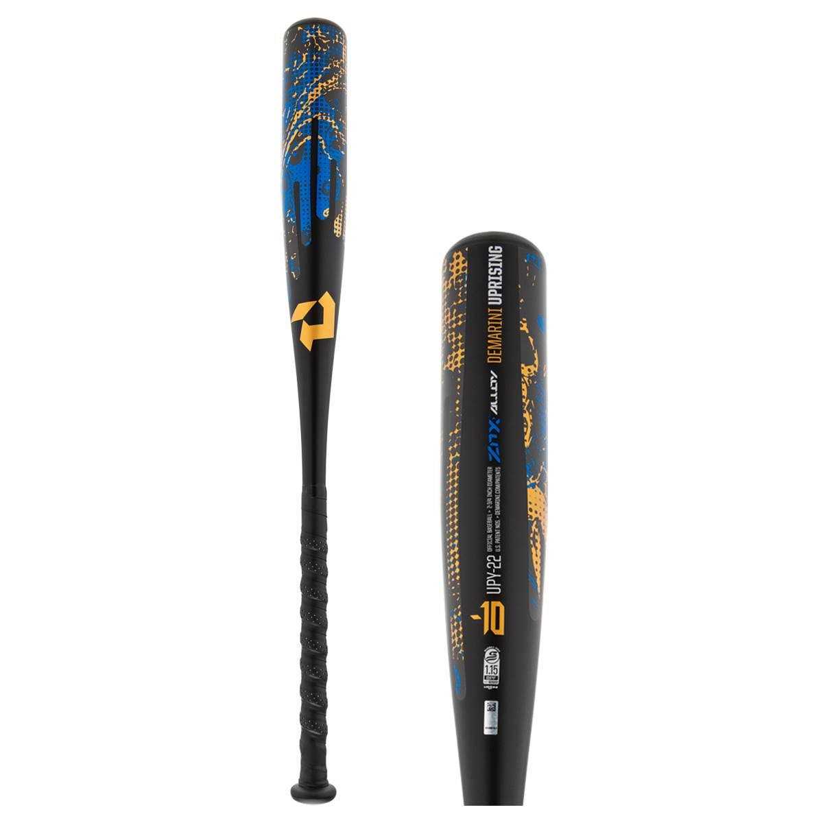 DeMarini 2022 Uprising Junior Big Barrel USSSA Baseball Bat - Image 3