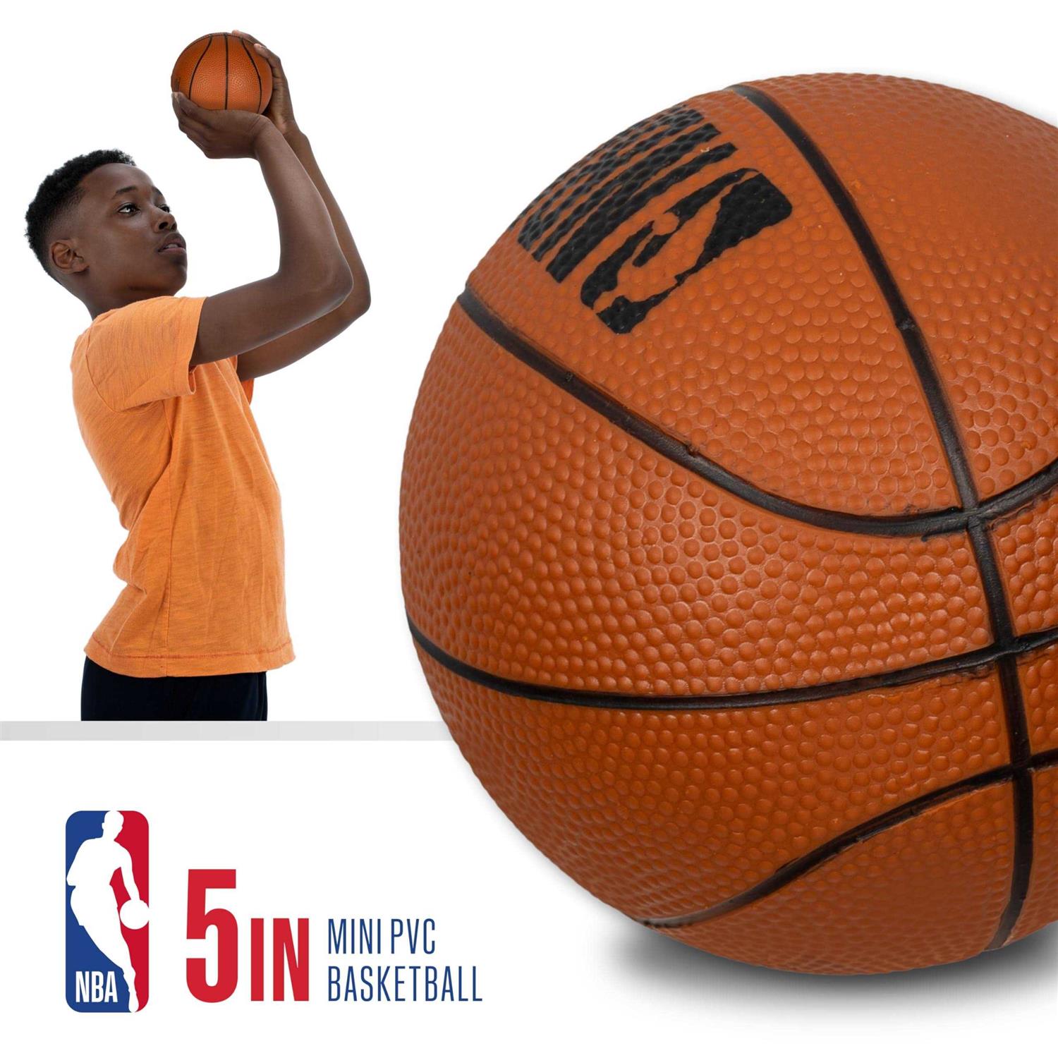 NBA Over the Door Mini Basketball Hoop - Image 3