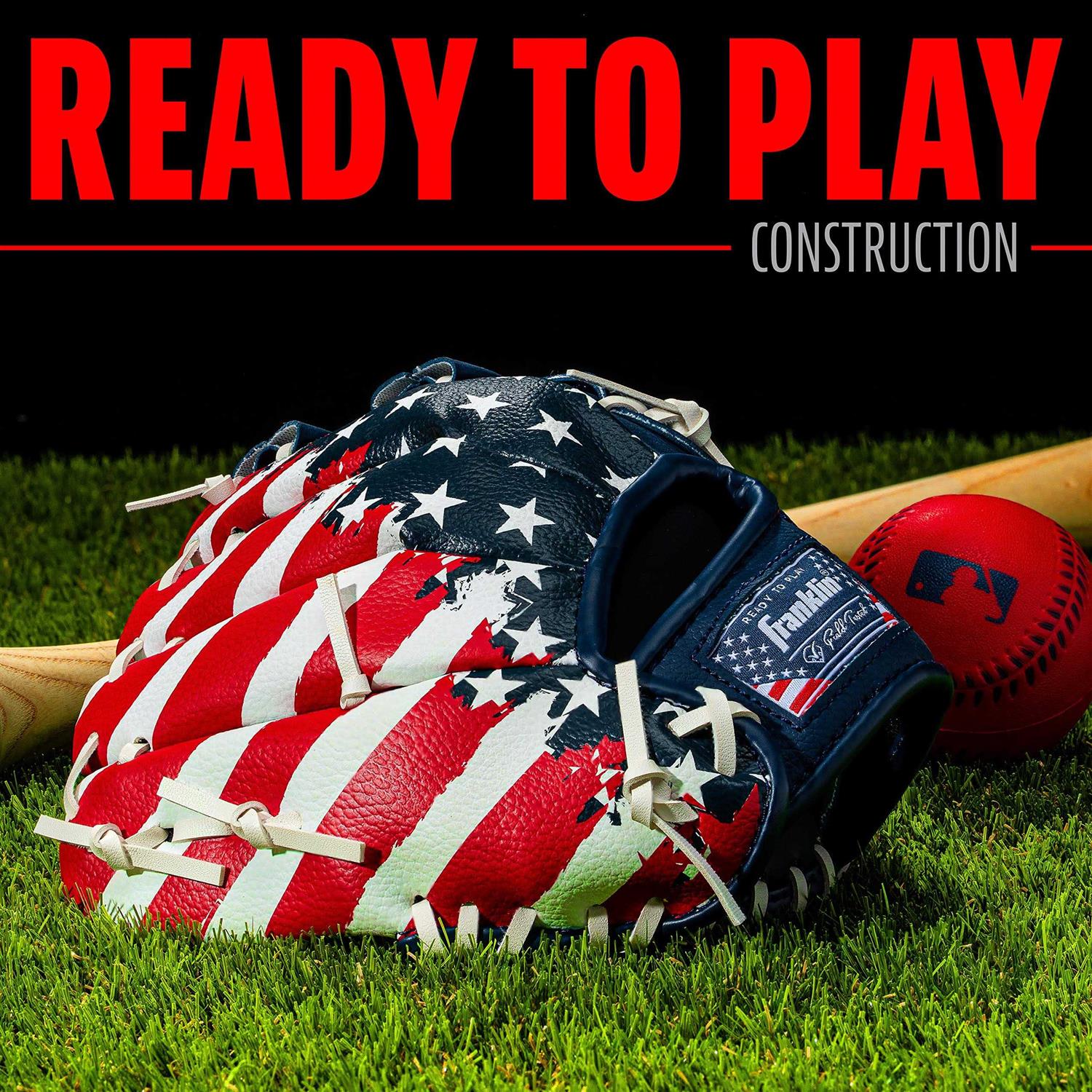 Franklin T-Ball Fielding Glove MLB Multicolored PVC 9.5 - Image 4