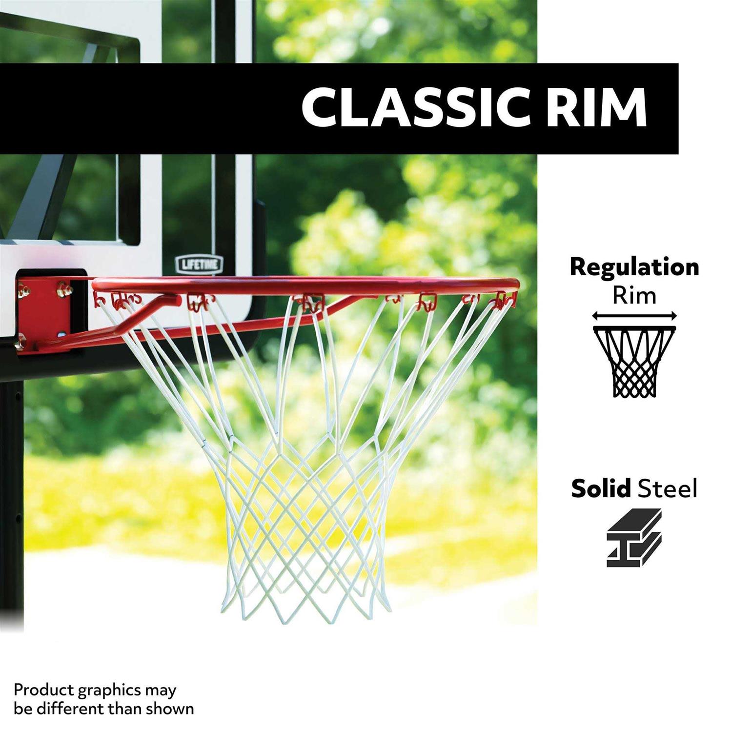 Lifetime Adjustable Portable Basketball Hoop 90759 - Image 3