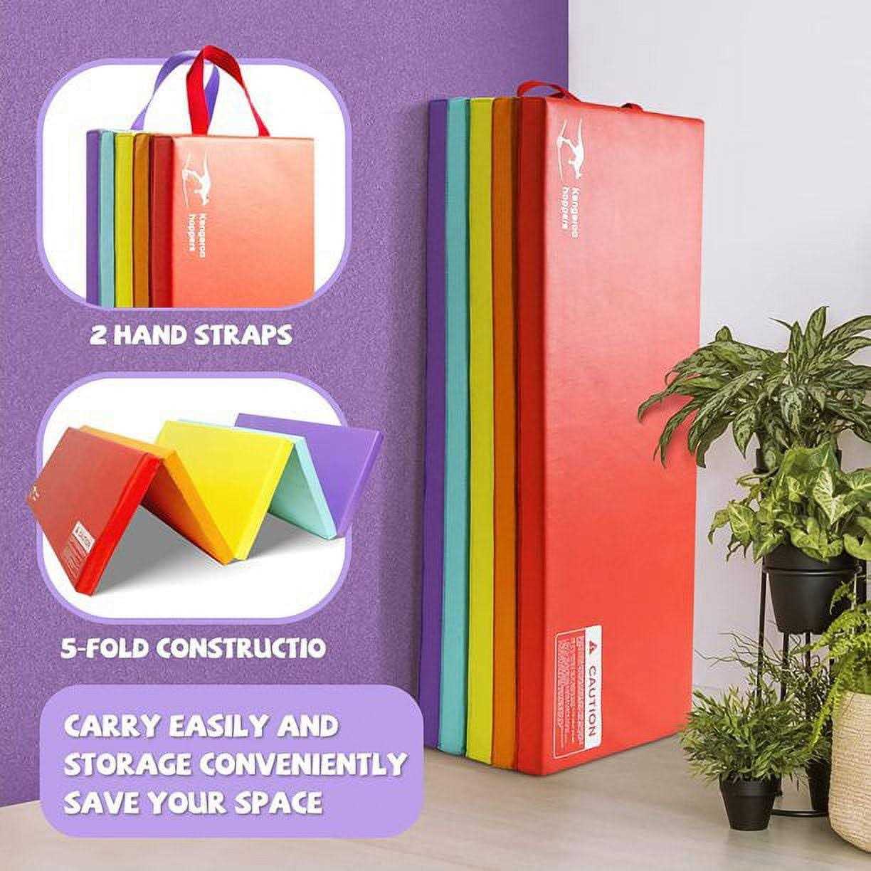 Kangaroo Hoppers 3' x 6' Kids Gymnastics Mat - Image 3