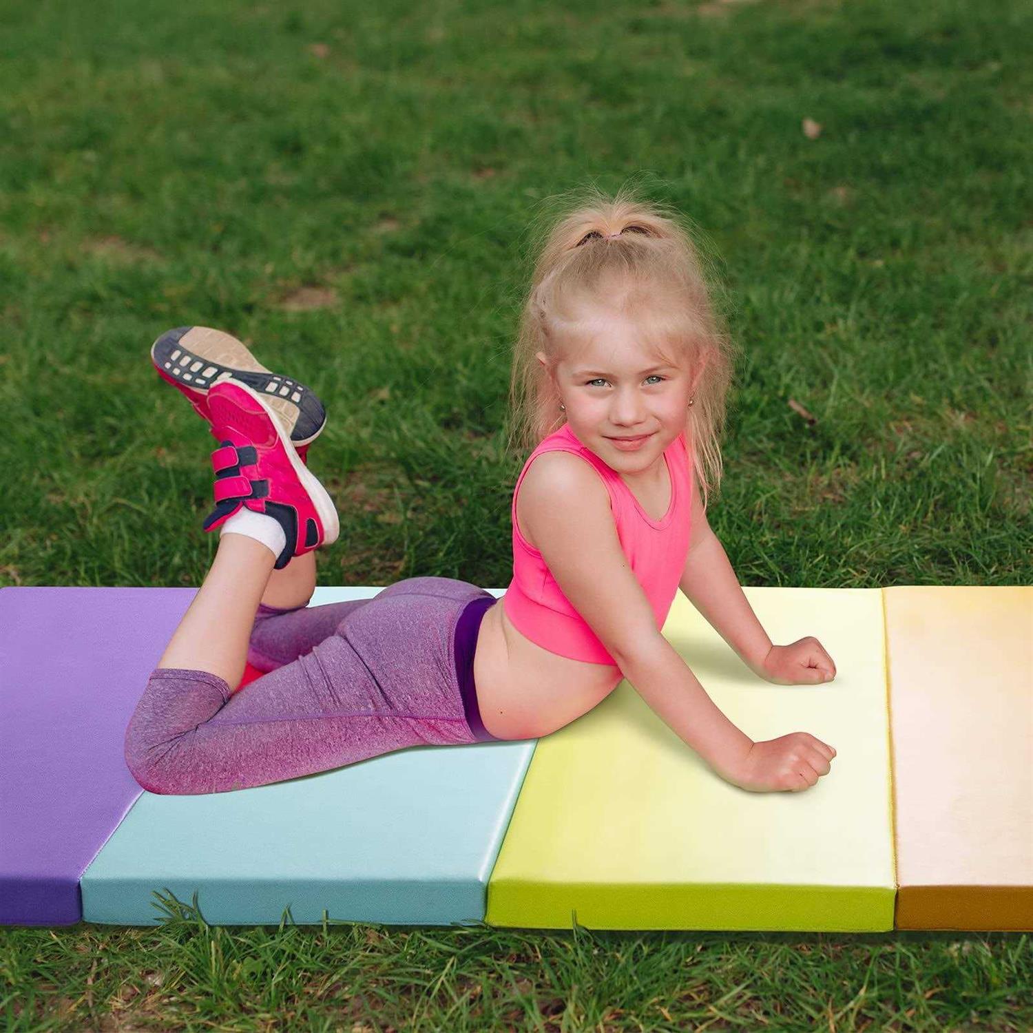 Kangaroo Hoppers 3' x 6' Kids Gymnastics Mat - Image 4
