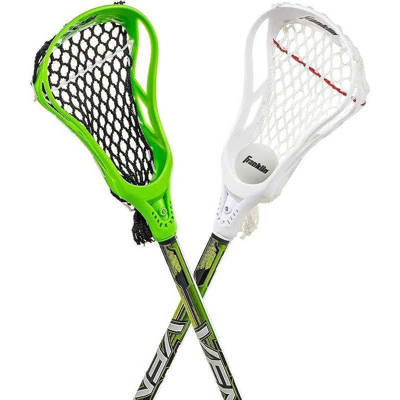 Franklin Sports Youth Lacrosse 2 Stick & Ball Set - Image 3