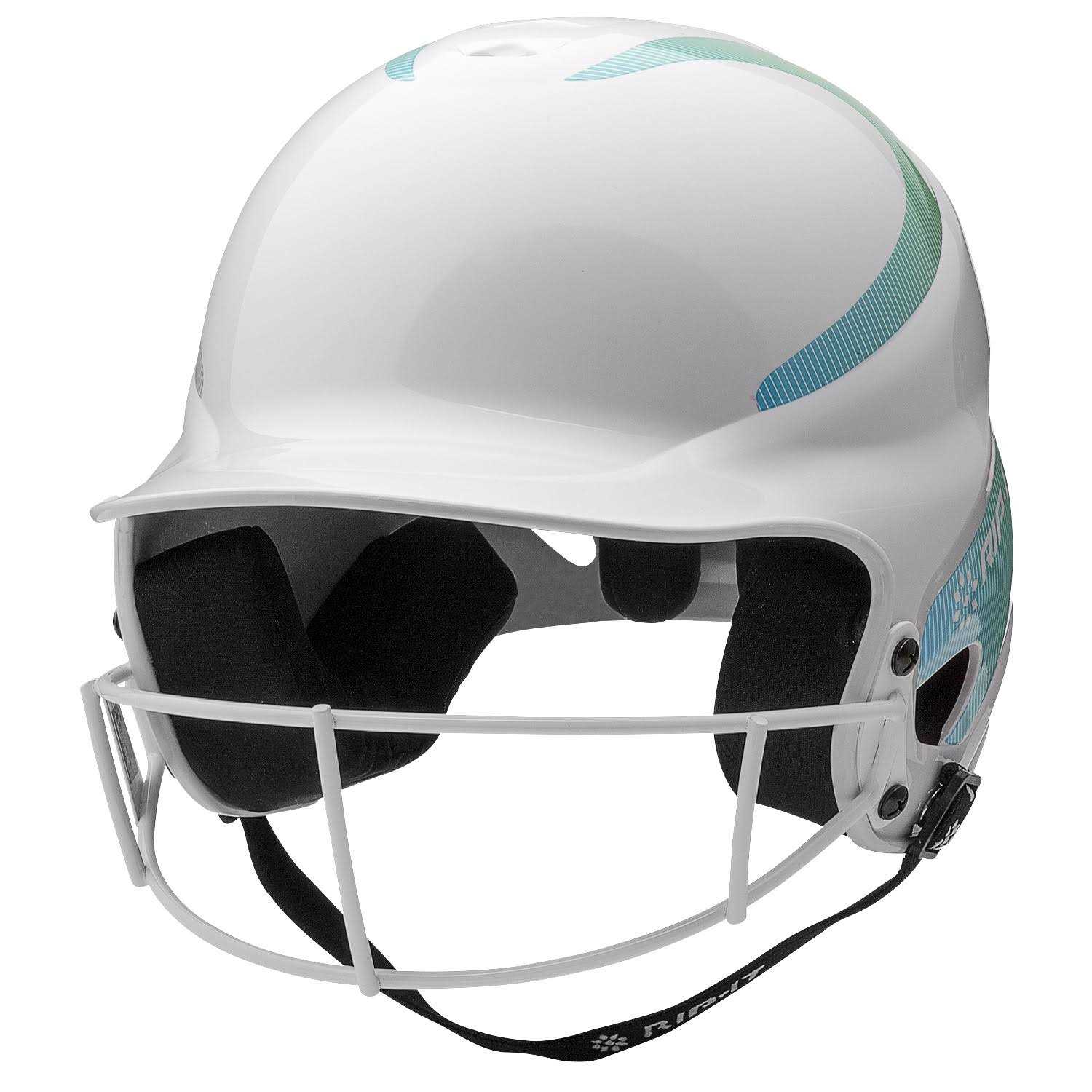 RIP-IT Vision Classic Pinstripe Softball Batting Helmet - Image 3
