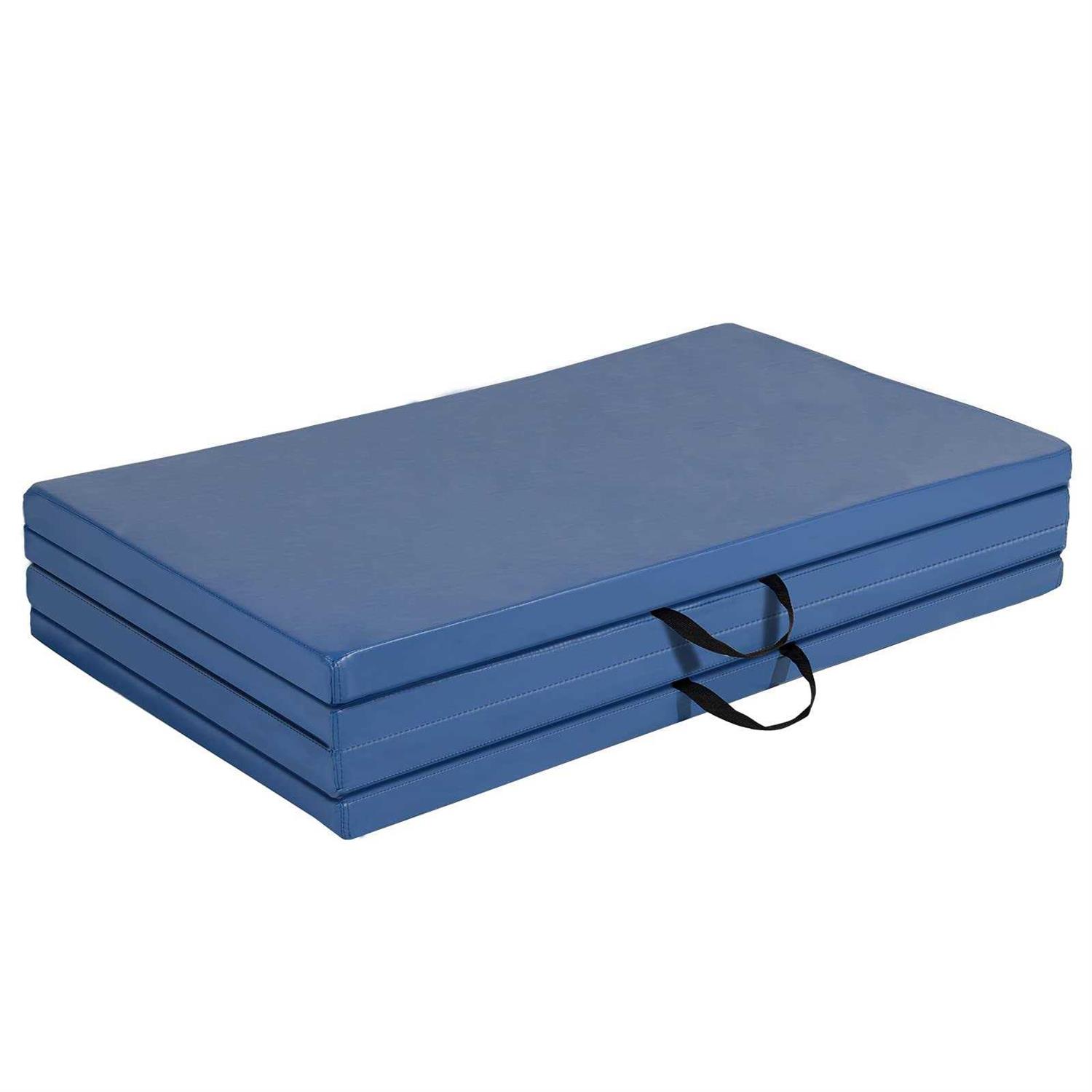 Polar Aurora Thick Folding Gymnastics Exercise Mat Aerobics Stretching Yoga Mats - Image 3