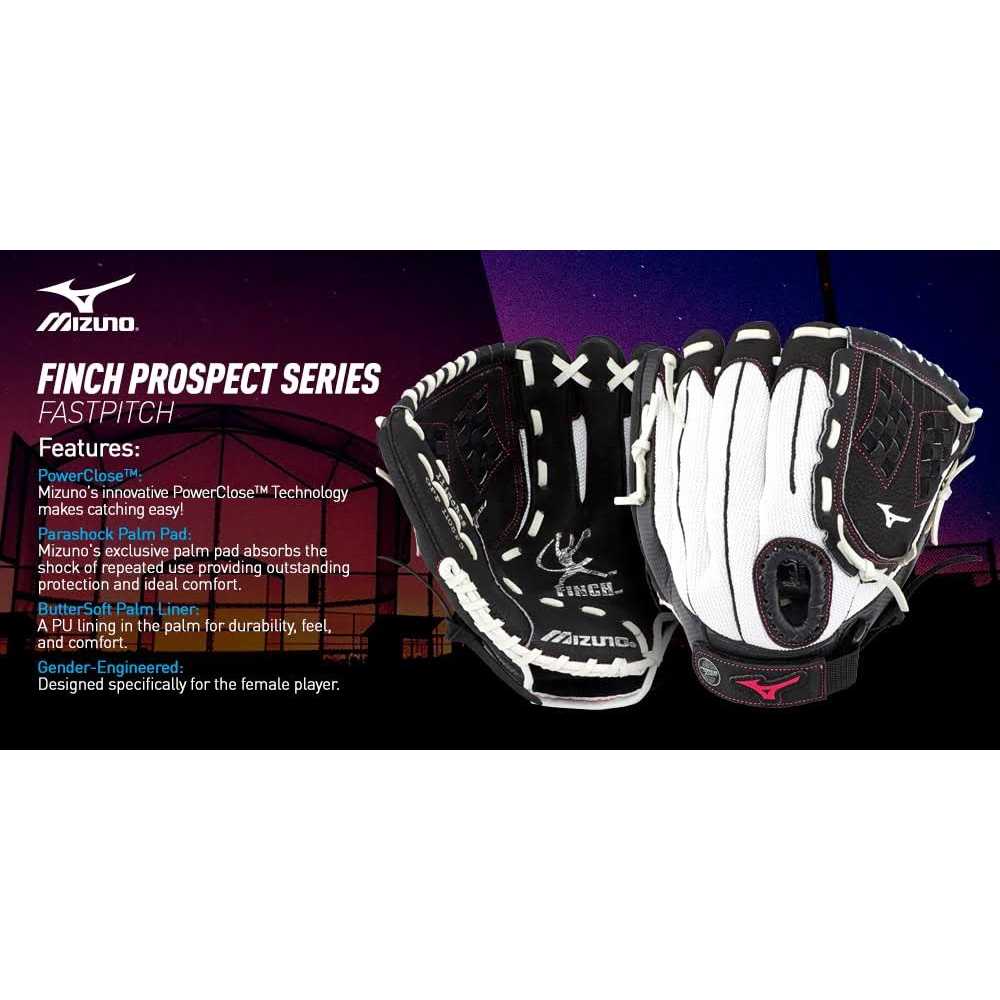 Mizuno Prospect Finch Series Youth Softball Glove - Image 3