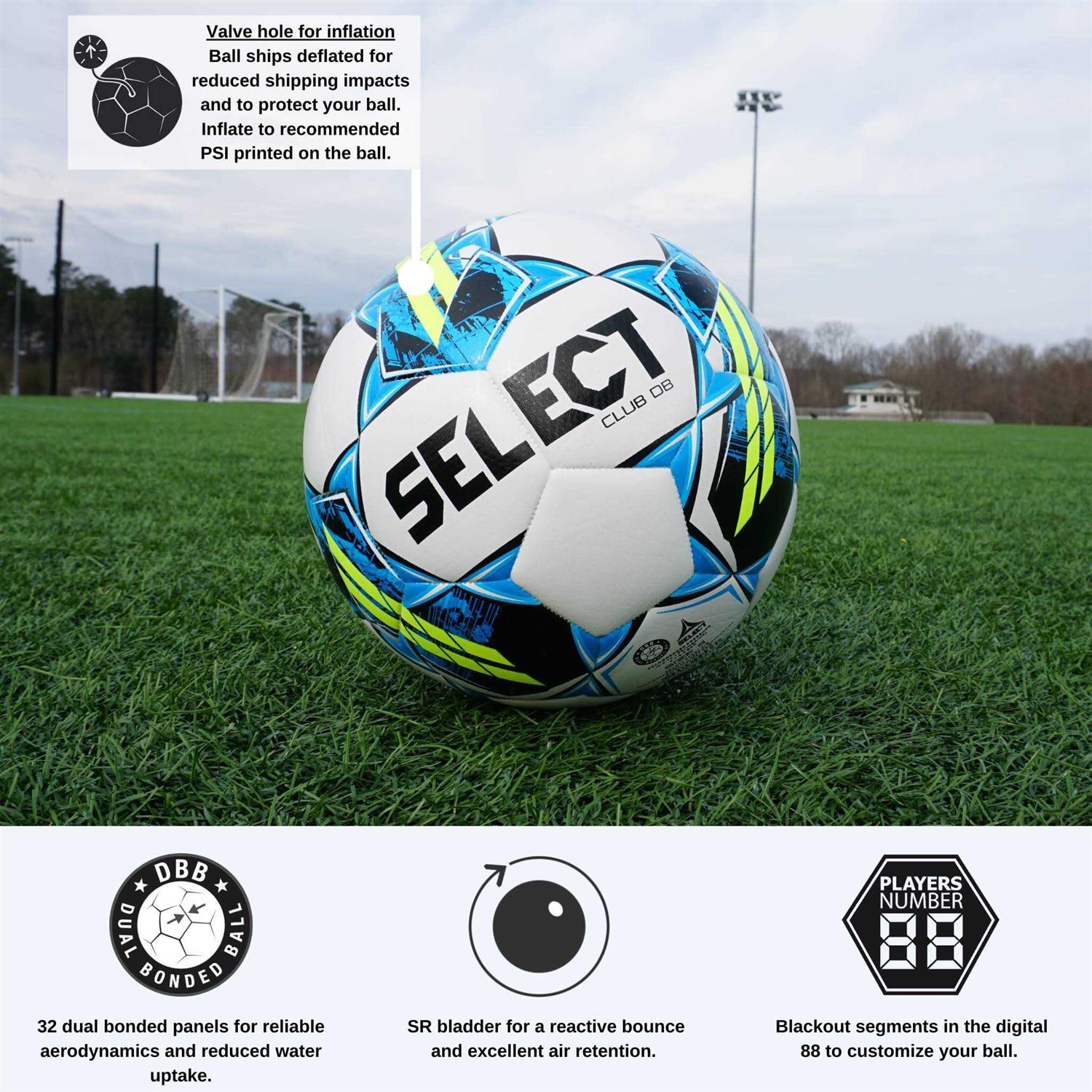 Select Club DB V22 Soccer Ball - Image 4
