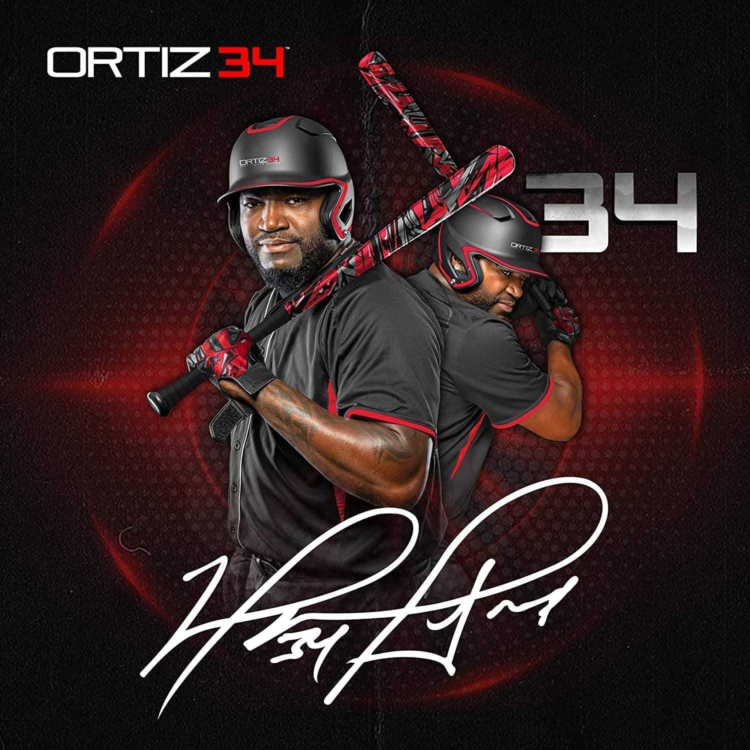 Ortiz34 Homerun Tee Ball Set David Ortiz 3-in-1 Aluminum Baseball Bat - Image 4