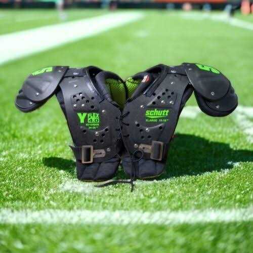 Schutt Y Flex 4.0 Youth Shoulder Pads - Image 5