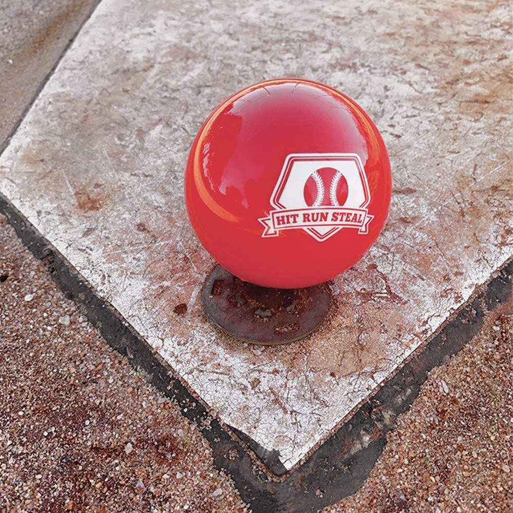 Hit Run Steal Weighted Practice Balls for Baseball and Softball Batting Practice - Image 3