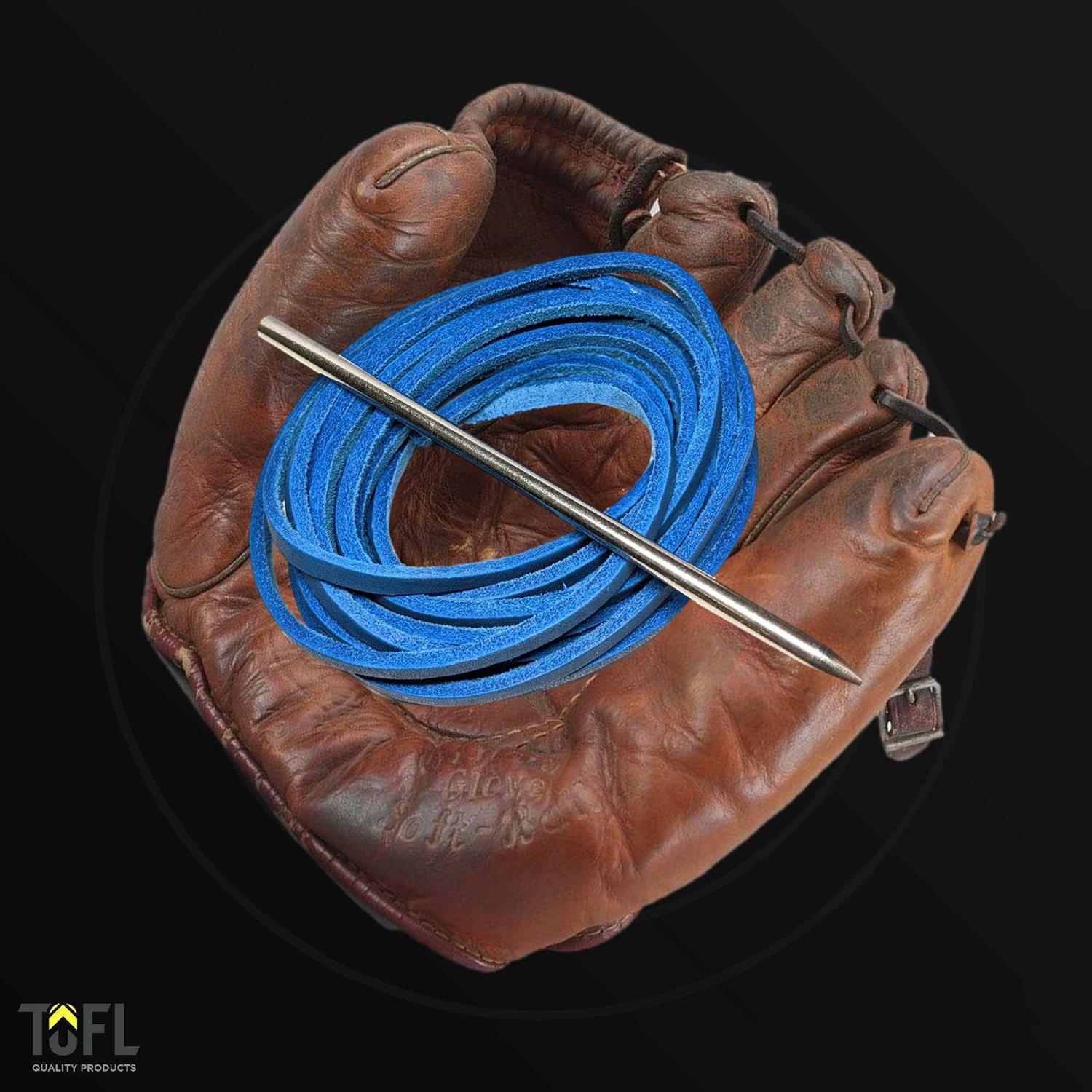 Tofl Softball and Baseball Glove Lace Kit Mitt Lace Glove Repair Lacing Kit - Image 3