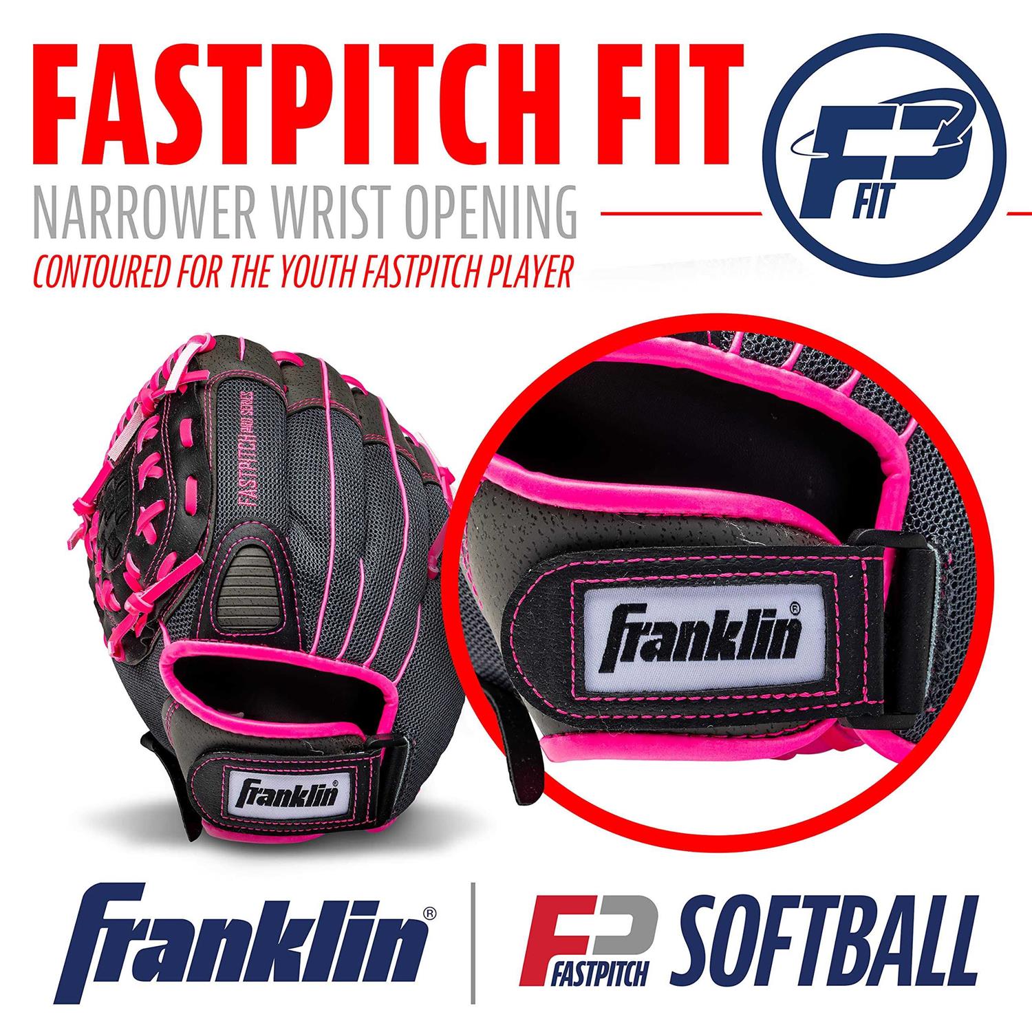 Franklin Sports Windmill Fastpitch Pro Series 11 inch Softball Glove - Image 4
