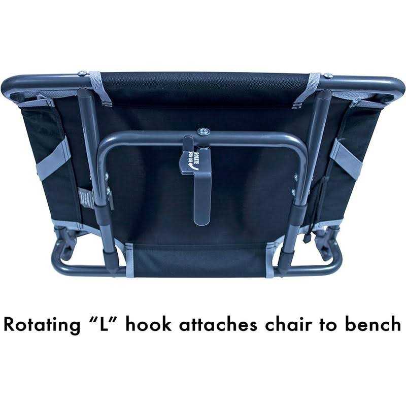 GCI Outdoor Big Comfort Stadium Chair With Adjustable Backrest - Image 3