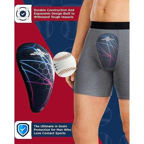 Exxact Sports Lightweight Athletic Cup Mens & Boys with Soft Rim Comfort for Superior Support - Image 4