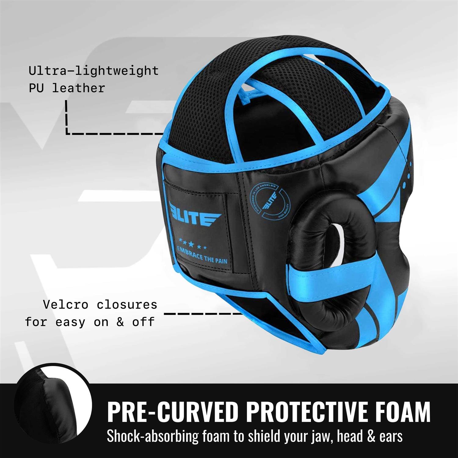 Elite Sports Boxing MMA Sparring Kickboxing Headgear for Men - Image 5