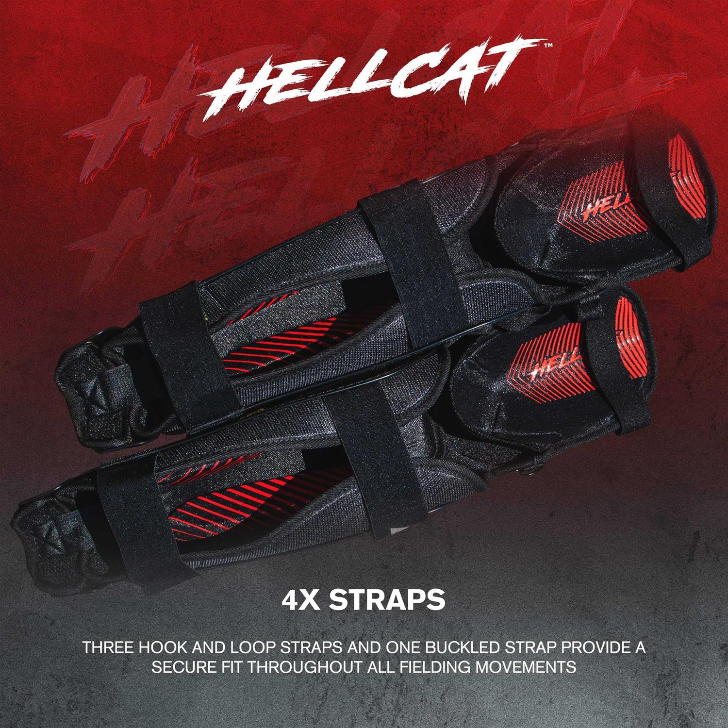 Easton Hellcat Slowpitch Leg Guards - Image 4