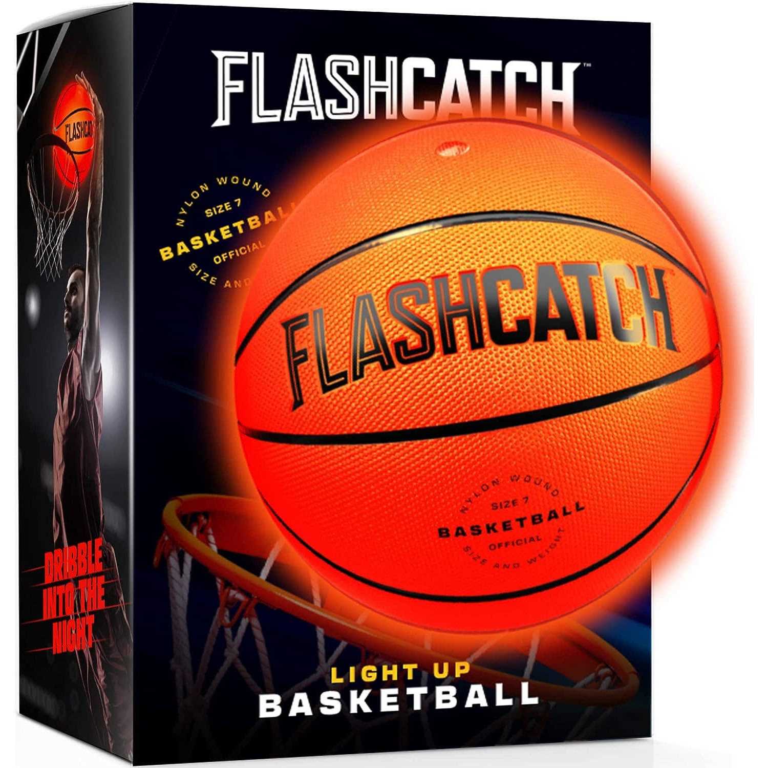 Flashcatch Light Up Basketball Glow in The Dark Ball Sports Gear Accessories Gifts for Boys 8-15+ Year Old - Image 5