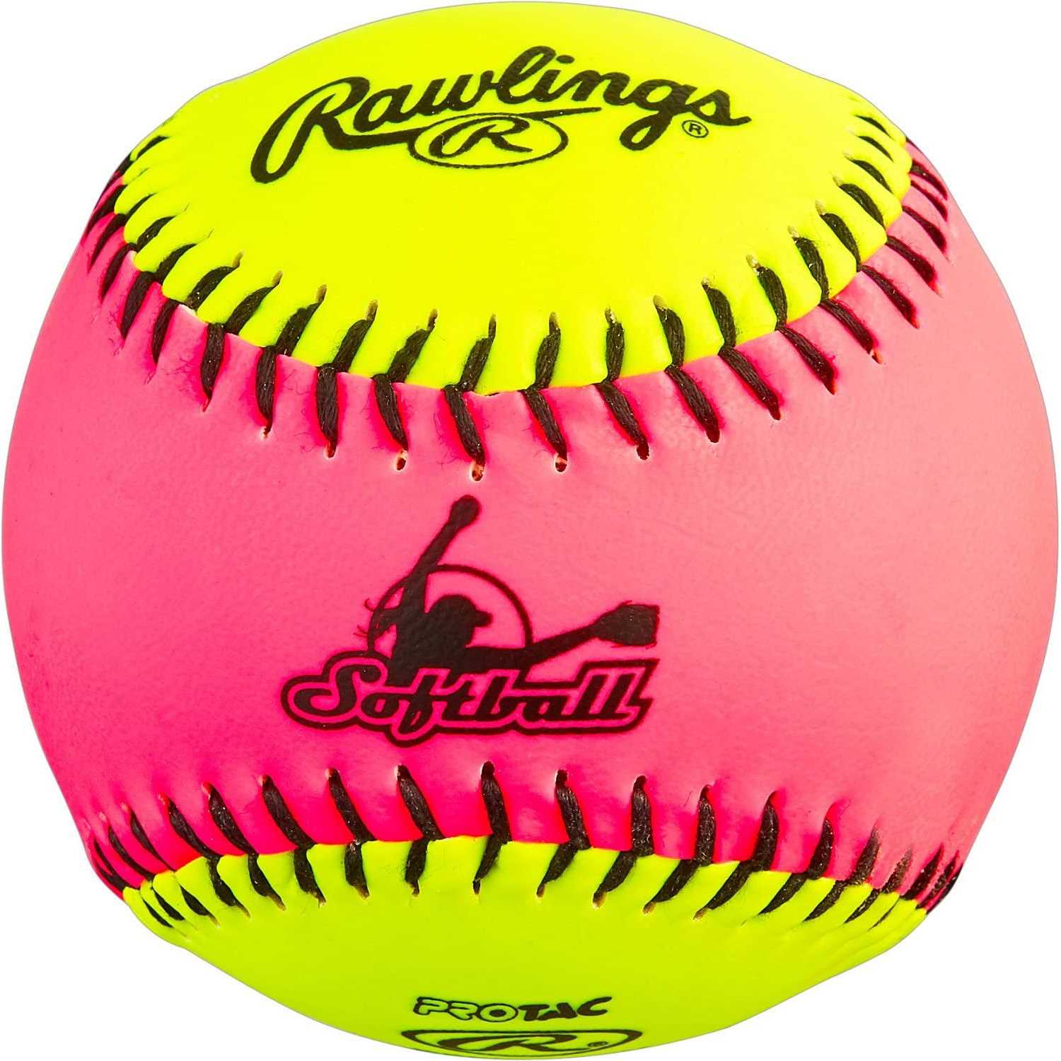 Rawlings Softball Bucket Combo with 10-inch Softballs - Image 3