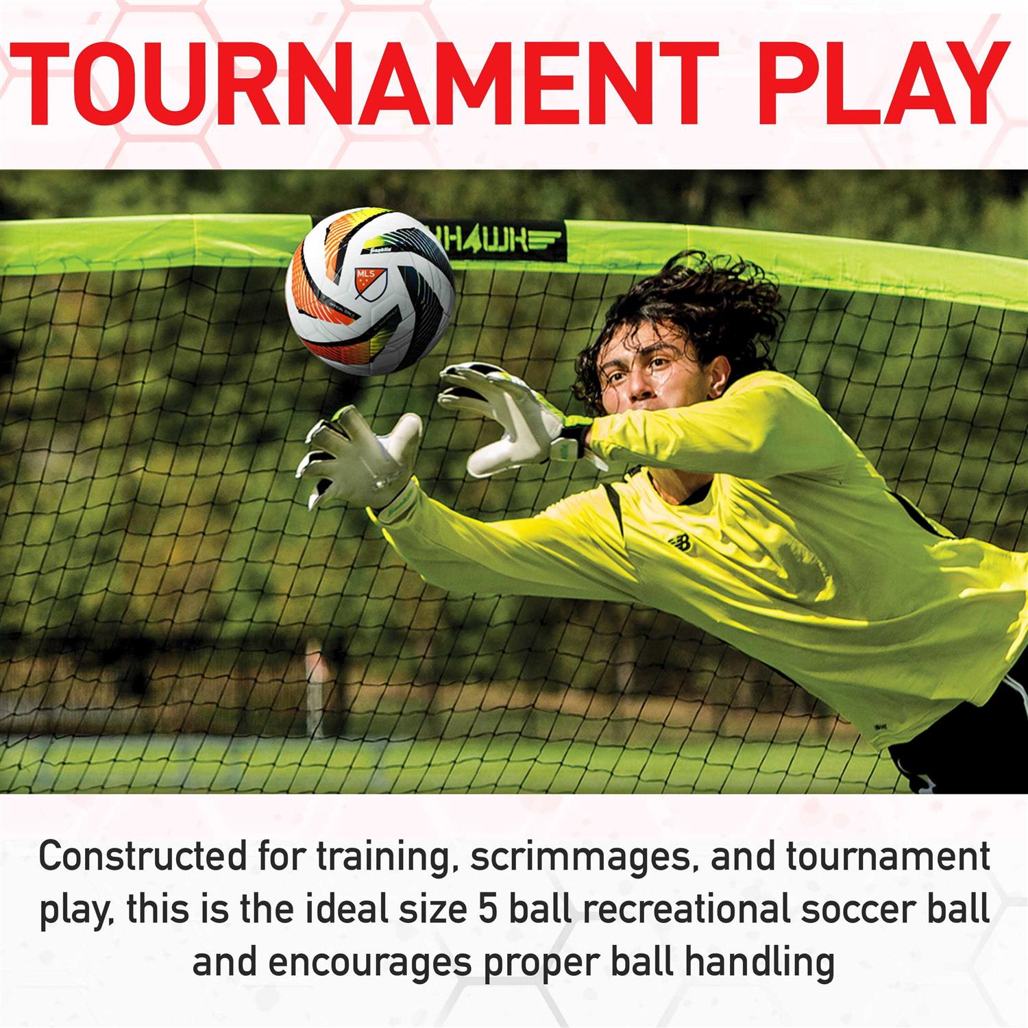 Franklin Sports MLS Tornado Soccer Ball - Image 3