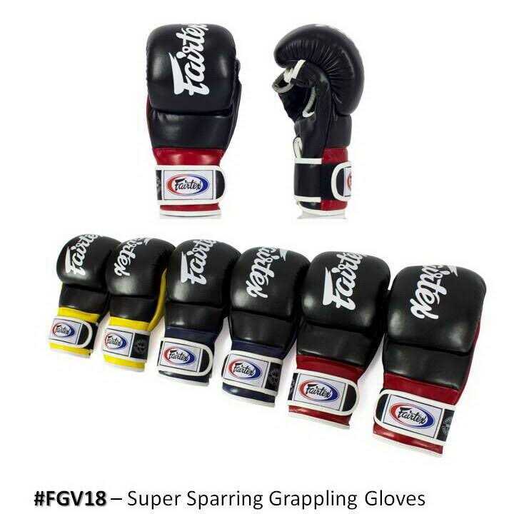 Fairtex FGV18 Super Sparring Grappling MMA Gloves - Image 4