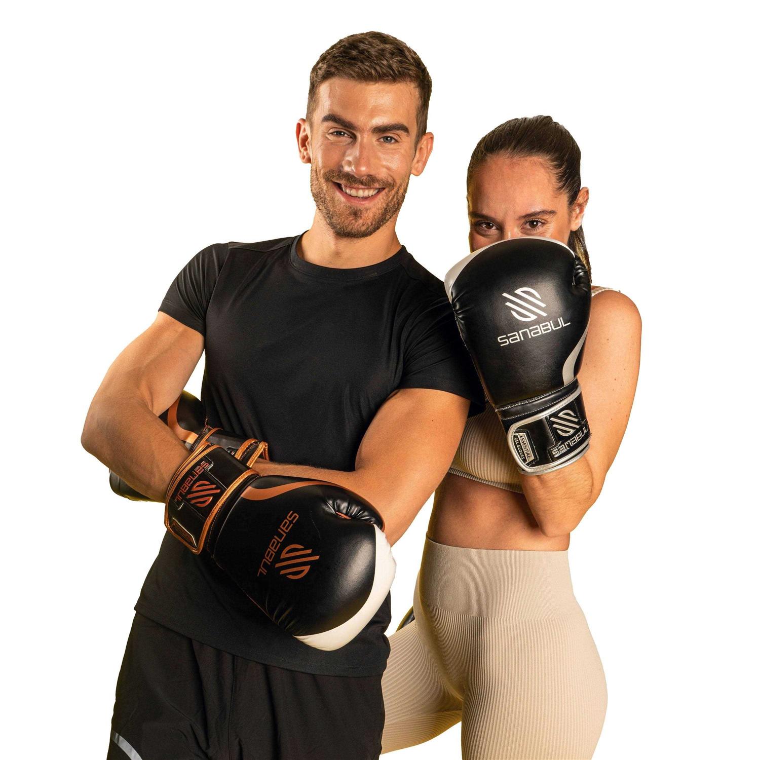 Sanabul Essential Gel Boxing Kickboxing Gloves - Image 4