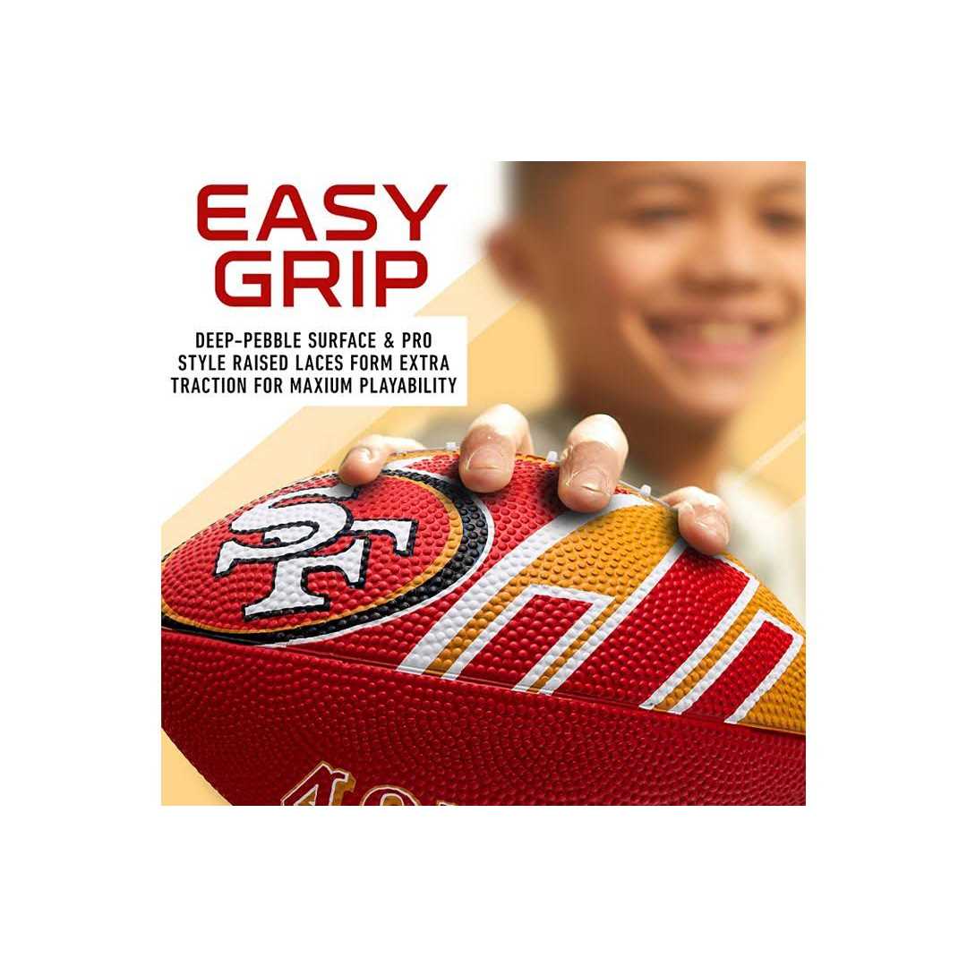 Franklin Sports NFL Football Youth Football Mini 8.5 Rubber Football - Image 3