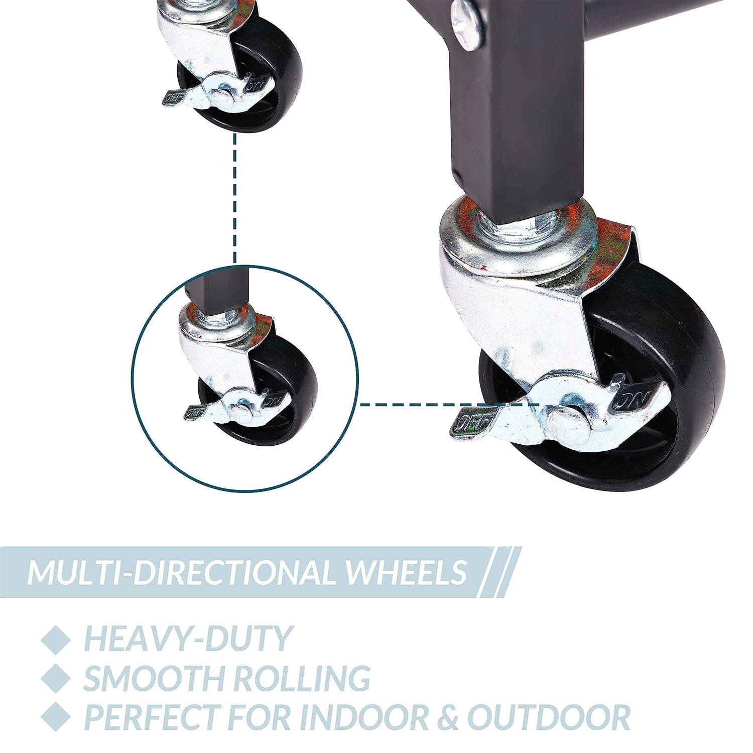 Signature Fitness Garage Sports Equipment Organizer, Garage Ball Storage, Sports Gear Storage, Garage Organizer with Baskets and Hooks - Image 4