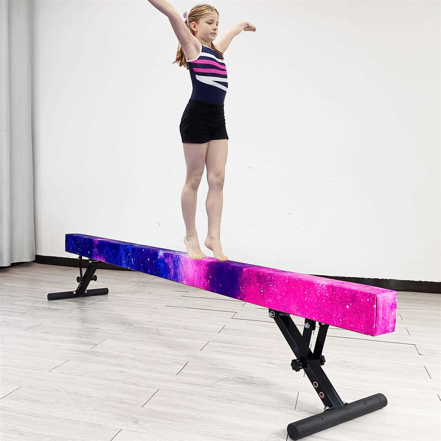 FC FUNCHEER Adjustable balane Beam for Kids 8FT Gymnastics Beam - Image 3
