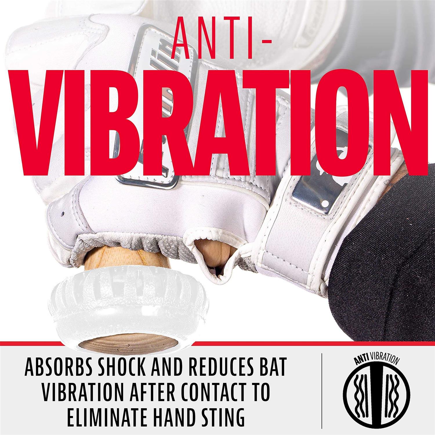 Franklin Sports MLB Gator Grip Baseball Bat Grip Knob - Image 5