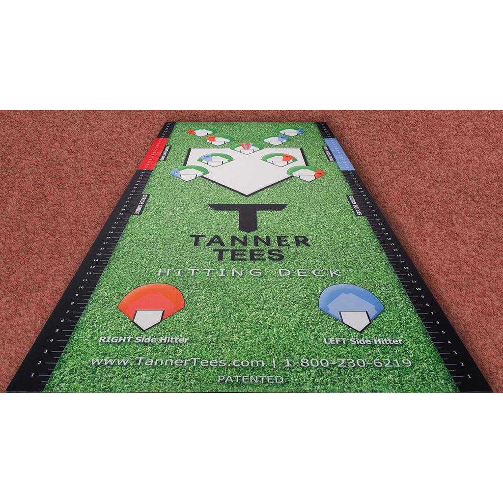 Tanner Hitting Deck Softball Baseball Instructional Mat for Batting Tee Practice, Learn Proper Tee and Foot Placement for all Points of Contact - Image 4