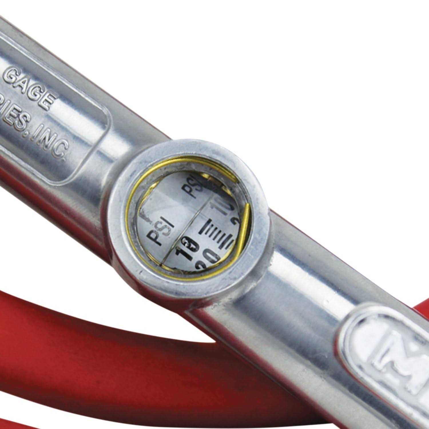 Milton Straight Foot Chuck Tire Inflator Gauge S-516 - Image 5