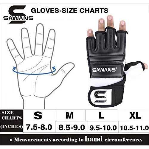 Sawans Punch Bag Boxing Gloves Karate Mitts MMA Body Combat Taekwondo Training Martial Art Fighting Grappling Muay Thai - Image 3