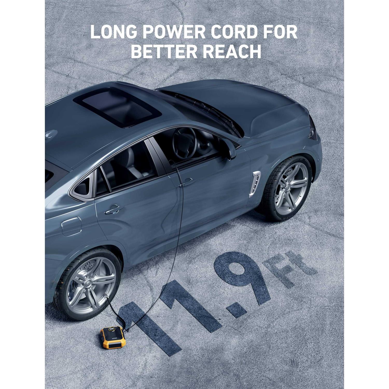 AstroAI Tire Inflator Portable Air Compressor 100PSI Air Pump for Car Tires - Image 5