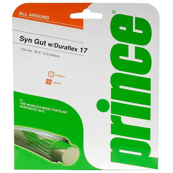 Prince Synthetic Gut Duraflex Tennis String - Image 5
