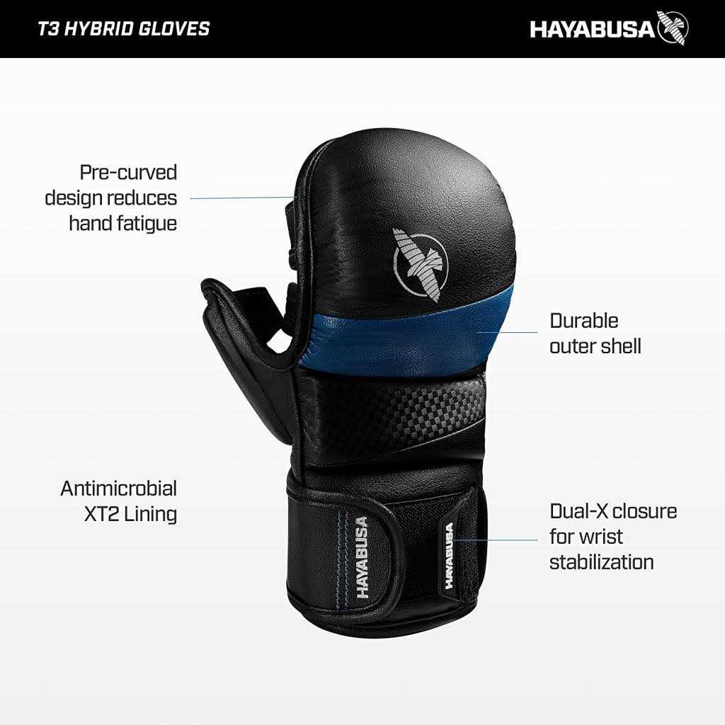 Hayabusa T3 7oz Hybrid Gloves - Image 5