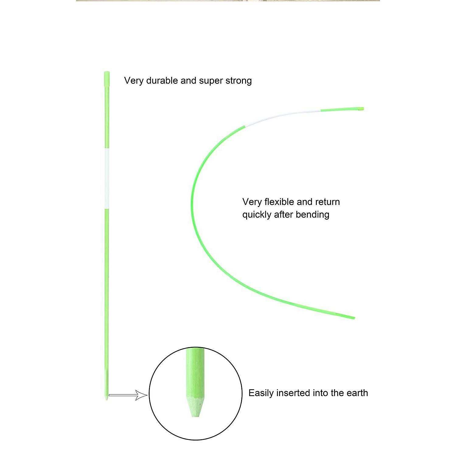 Fibermarker Reflective Driveway Markers 5/16-Inch Dia Driveway Poles - Image 5