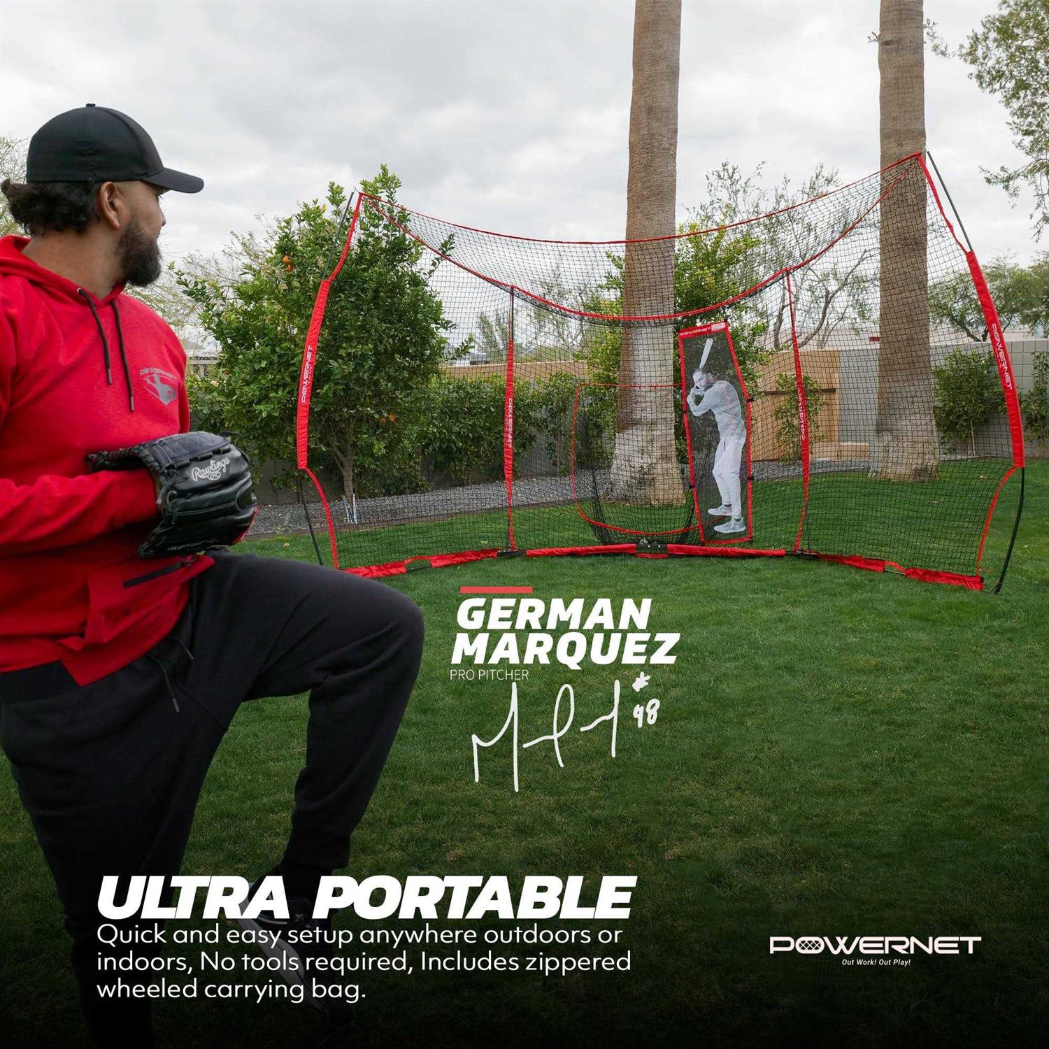 PowerNet Portable Baseball Backstop - Image 4