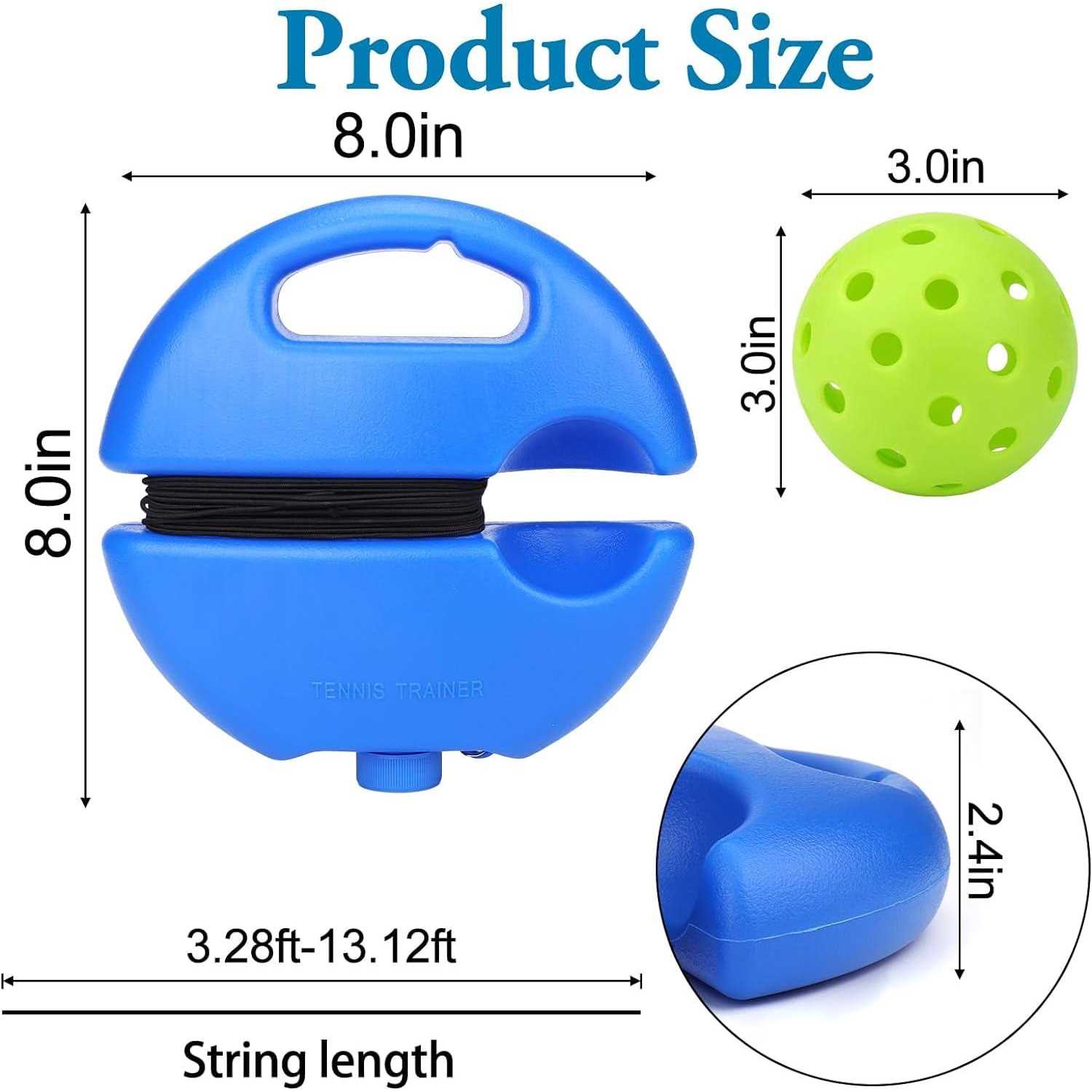 Nchampionba Match Buddy Pickleball Trainer Matchbuddy Pickleball Trainer,Pickleball Match Buddy - Image 4