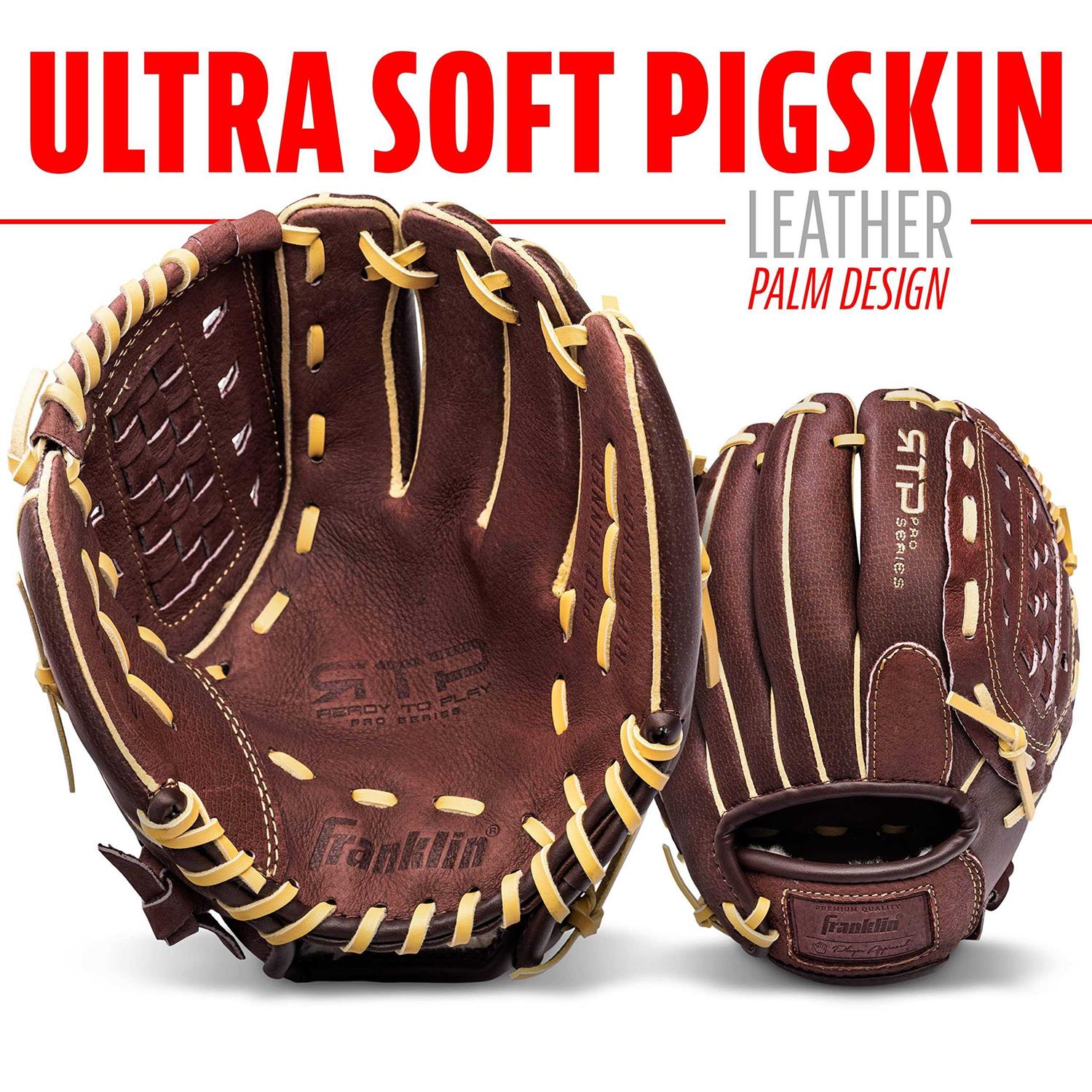 Franklin Sports RTP Pro Pigskin Baseball Fielding Glove - Image 3