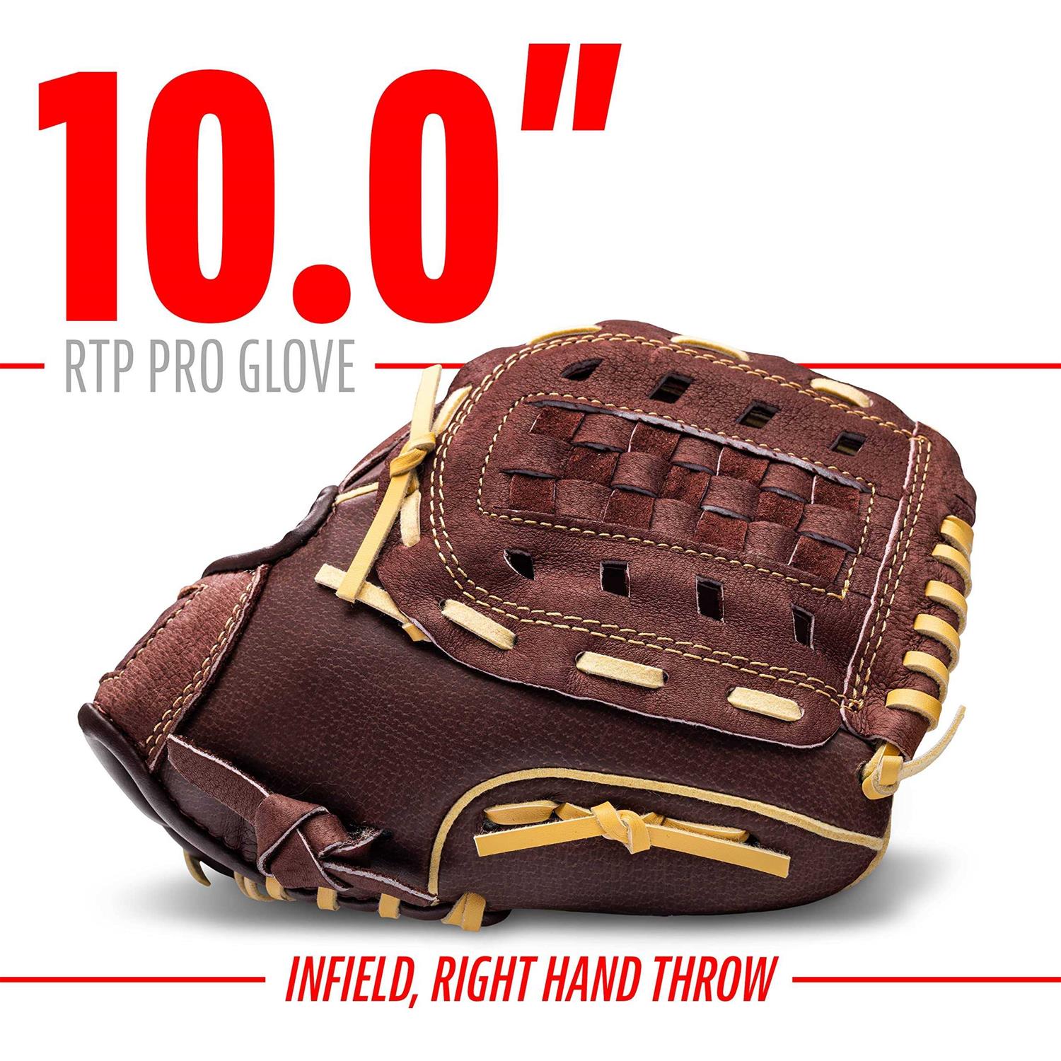 Franklin Sports RTP Pro Pigskin Baseball Fielding Glove - Image 4