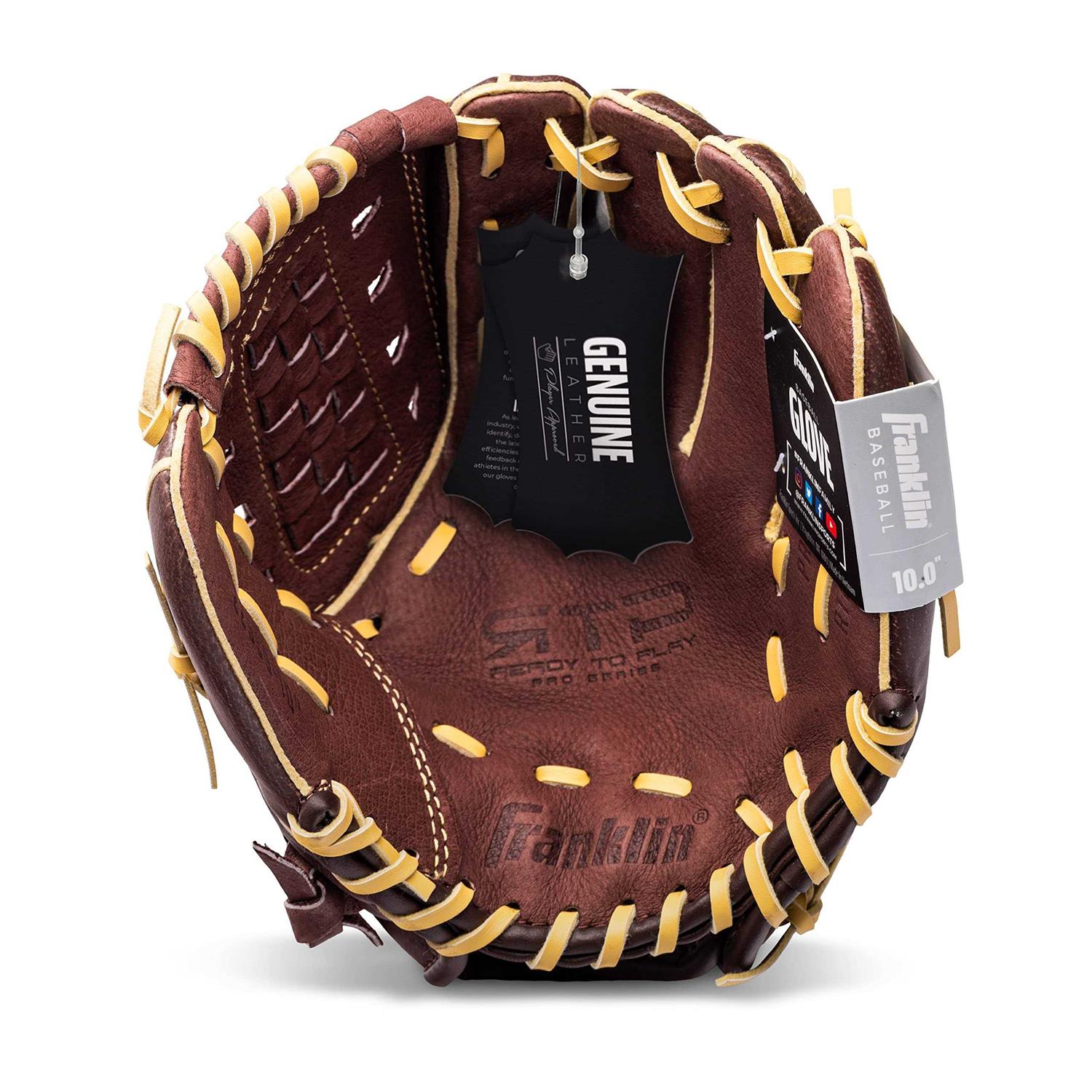 Franklin Sports RTP Pro Pigskin Baseball Fielding Glove - Image 5