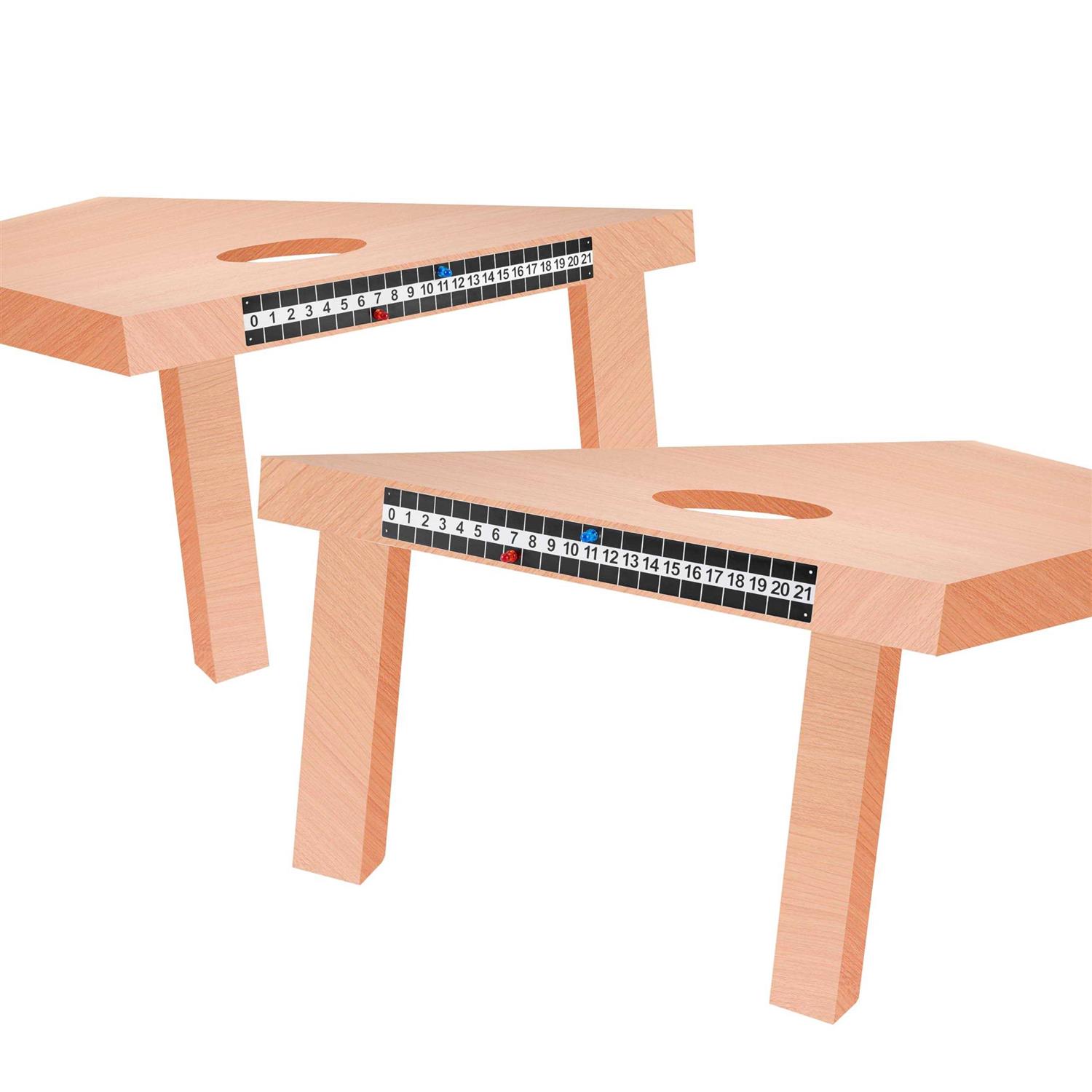 Cornhole Metal Steel Durable Scoreboard with Magnetic Score Keepers for Corn Hole Boards - Image 4