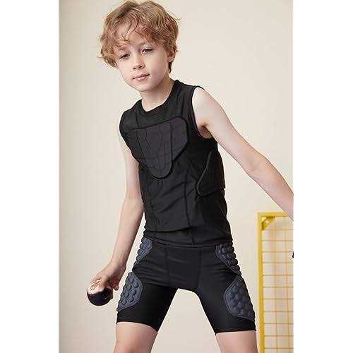 Topeter Padded Compression Shirt Rib Football - Image 3