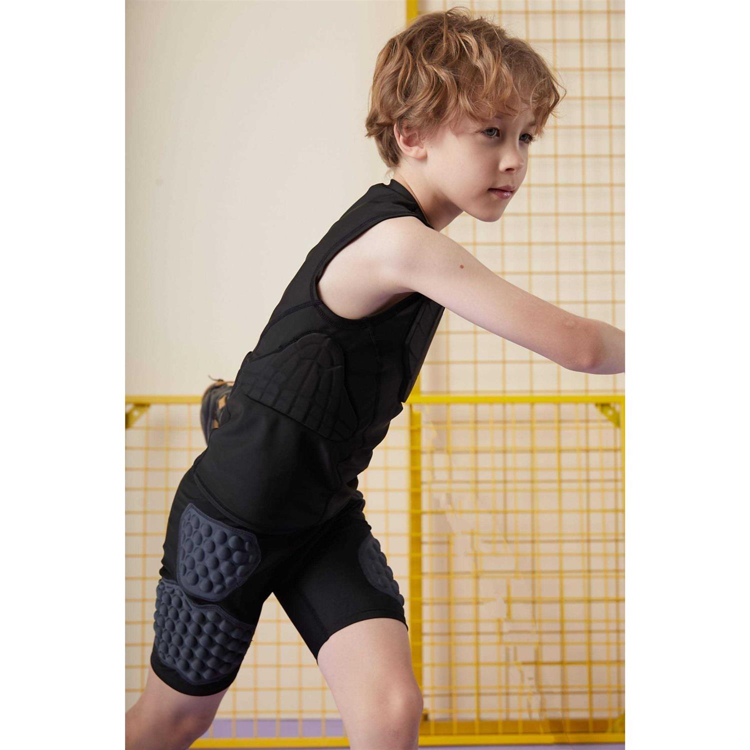 Topeter Padded Compression Shirt Rib Football - Image 5