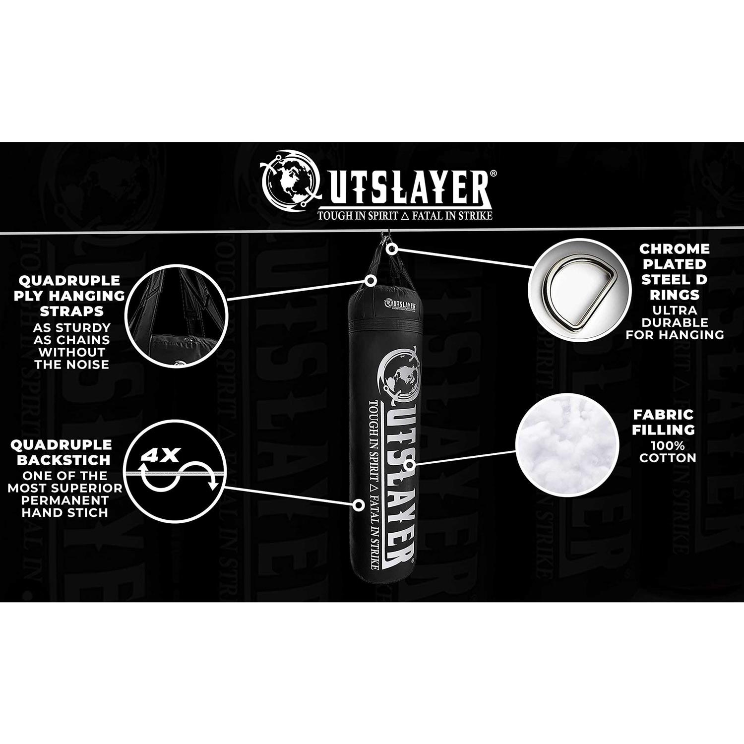 Outslayer Filled Punching Bag for Boxing and Mma - Image 5